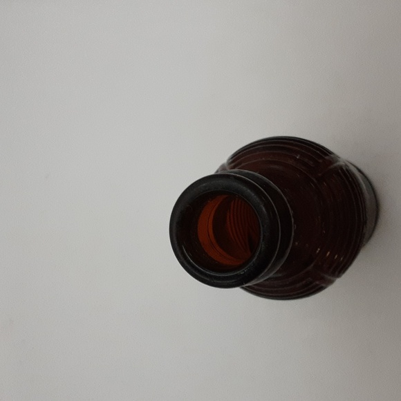 Vintage Orange Crush Amber Ribbed Glass Bottle Louisville, Kentucky 7 oz - Picture 5 of 8